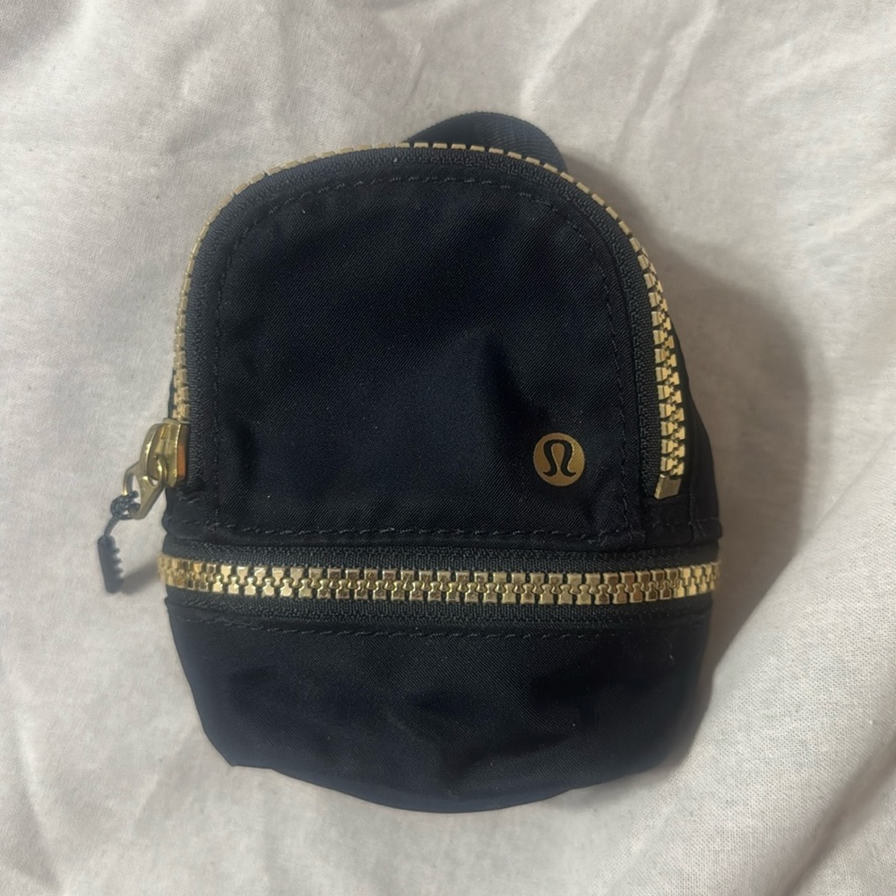 Lululemon City Adventurer Black Backpack Nano - Carabiner NOT included